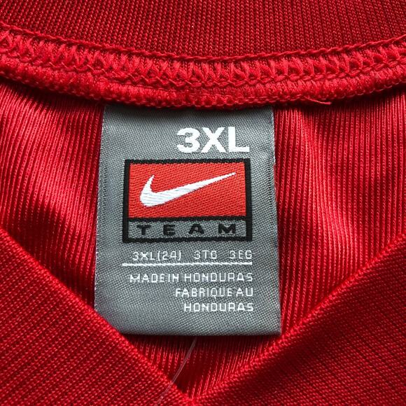 NWT Nike Teen Youth Red Lineman Football Jersey  3XL - Picture 2 of 8